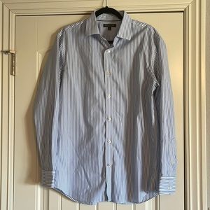 Banana Republic Non Iron Slim Fit Mens Large Dress Shirt